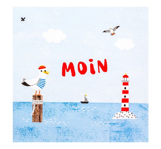 Napkin "Moin Seagull"