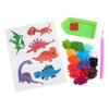 Diamond Painting Sticker Bastelset "Dinos"