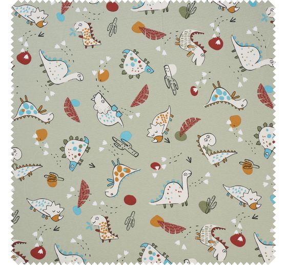 Jersey fabric "Dinos"