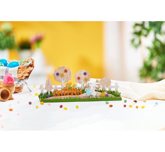 VBS Holz-Steckmotiv "Osterlandschaft"