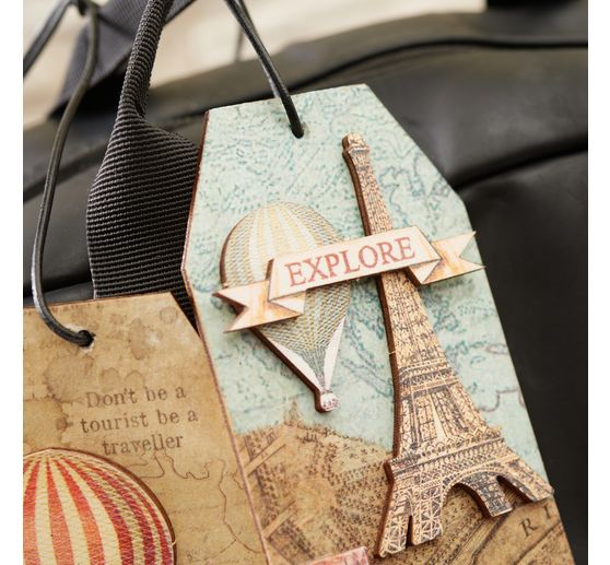 Lasercut-Motive"Around the World"