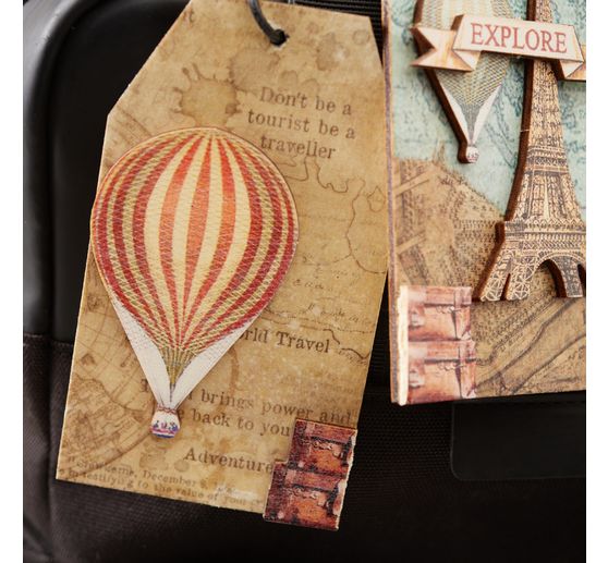 Lasercut-Motive"Around the World"