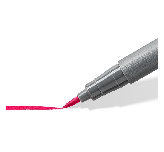 STAEDTLER Pigment brush pen, 6er-Set
