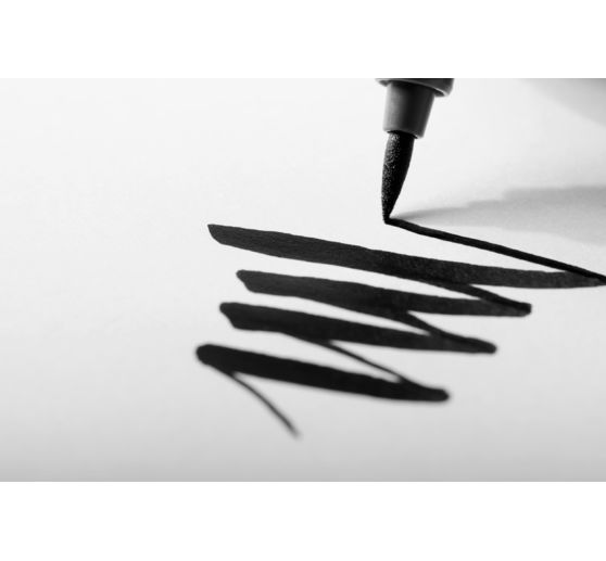 STAEDTLER Pigment soft brush pen "Greys", 6er-Set