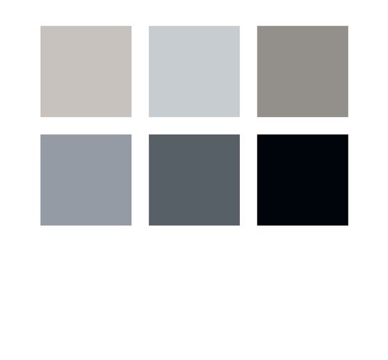 STAEDTLER Pigment soft brush pen "Greys", 6er-Set
