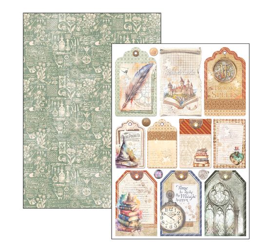 Papier-Set "Wizard Academy"