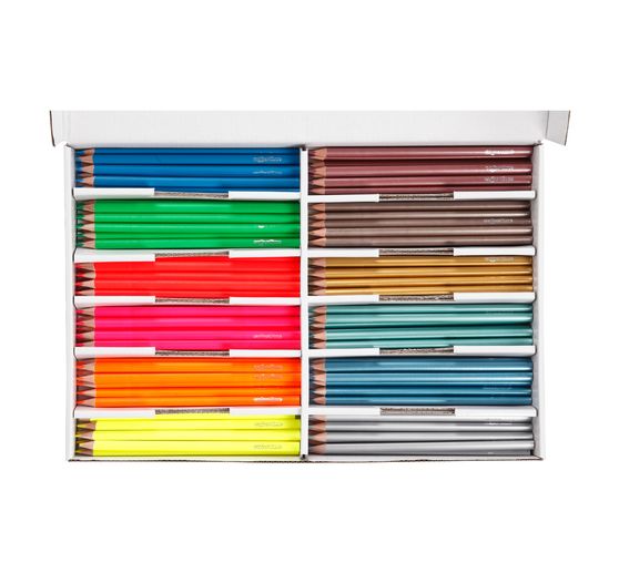 Colortime Buntstifte "Metallic & Neon", Mine 3 mm