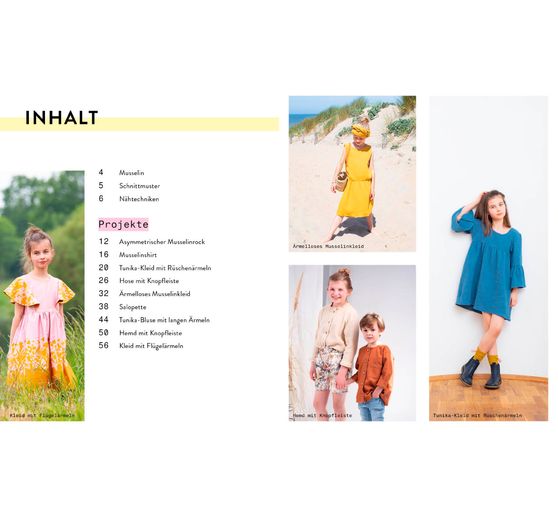 Book "Mini-Masterclass - Nähen mit Musselin für Kids"