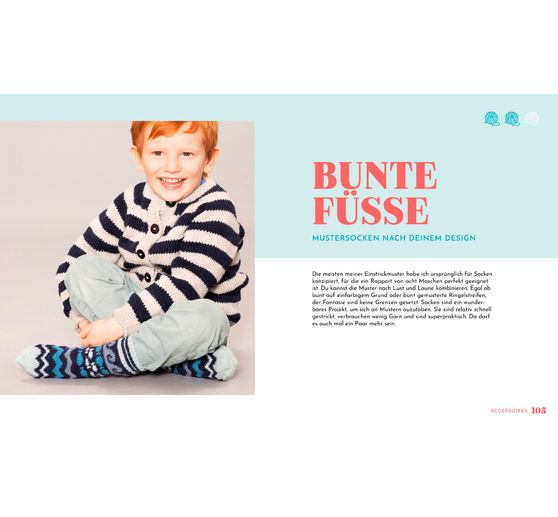 Buch "Einfach stricken mit Klimperklein - für Babys und Kids"
