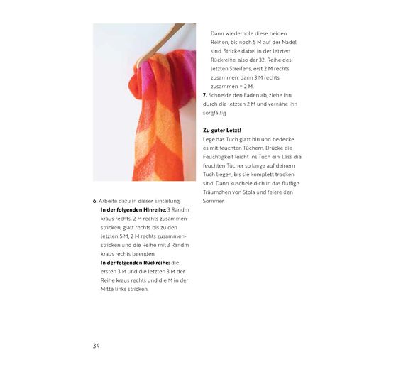 Buch "Sommerliche Tücher stricken"