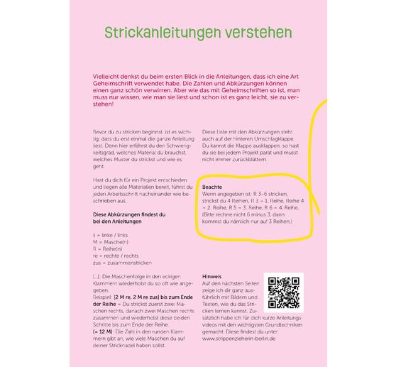 Buch "Mit Spaß Stricken lernen"