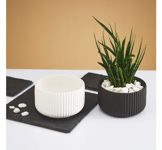 Gießform "Schale geriffelt"