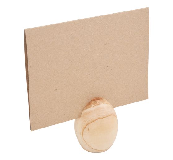 Tischkartenhalter Holz-Ei