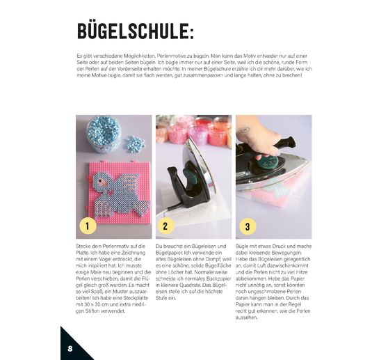 Buch "Kreativ mit Karin: Bügelperlen-Spaß"