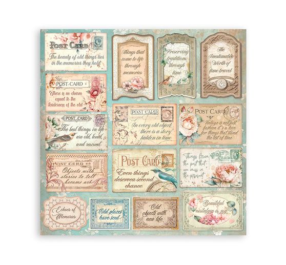 Scrapbook-Block "Brocante Antiques"