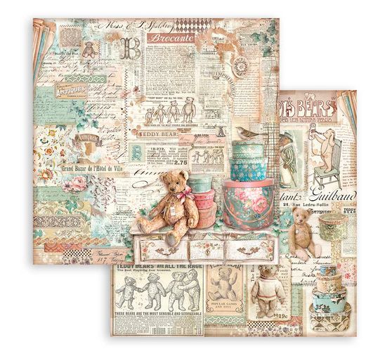 Scrapbook-Block "Brocante Antiques"