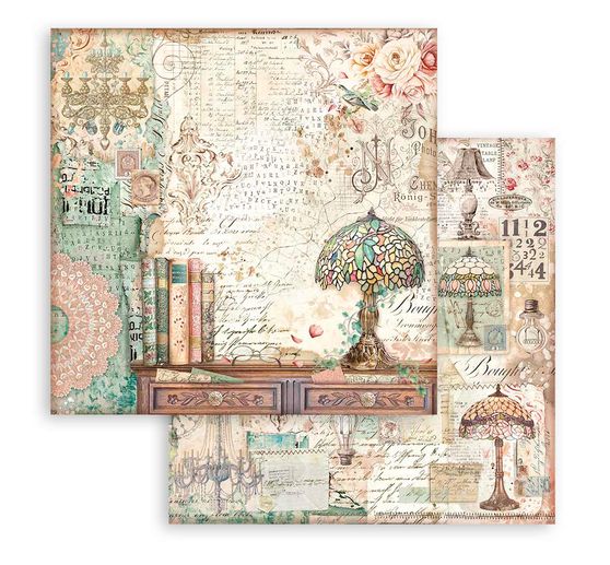 Scrapbook-Block "Brocante Antiques"