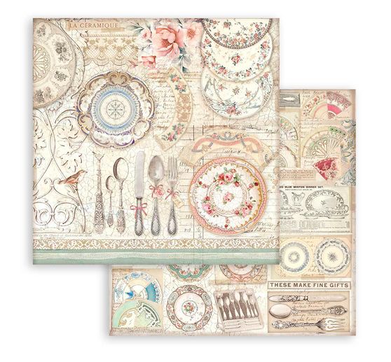 Scrapbook-Block "Brocante Antiques"