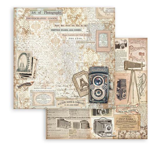 Scrapbook-Block "Brocante Antiques"