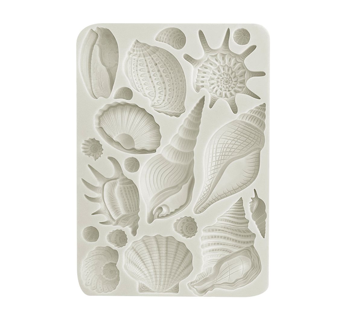 Stamperia Silikon Gießform "Sea Land - Shells"
