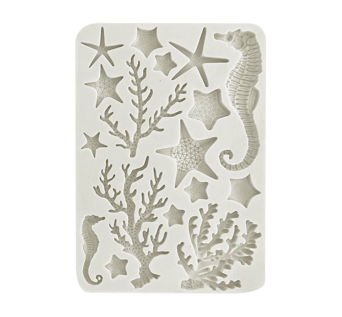 Stamperia Silikon Gießform "Sea Land - Corals"