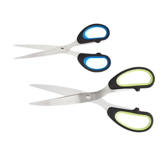 VBS Scissors "Soft-Grip", set of 2