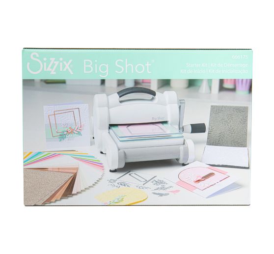 Sizzix Big Shot White & Gray "Starter Kit"