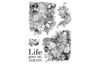 Silikonstempel "Ethereal", Life goes on