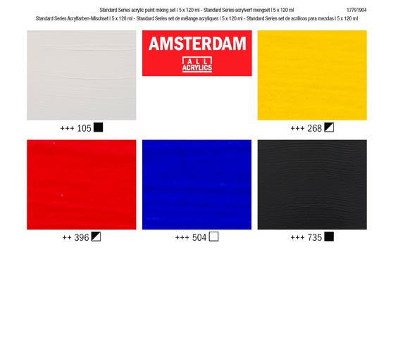 Talens AMSTERDAM Acrylfarben-Set "Mix"