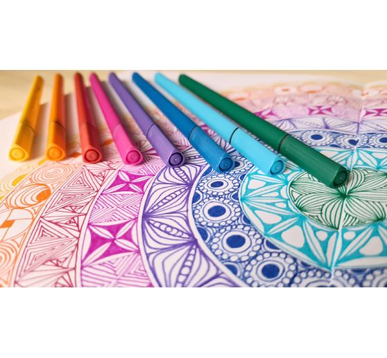 Bruynzeel Fineliner-Set, 6 St.