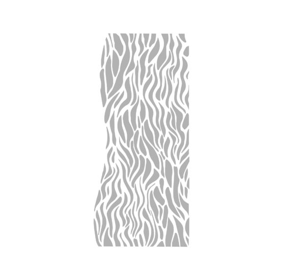 Stencil "Sea Land - Waves"