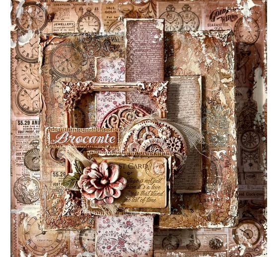 Silicone casting mould "Brocante Antiques - Frame"