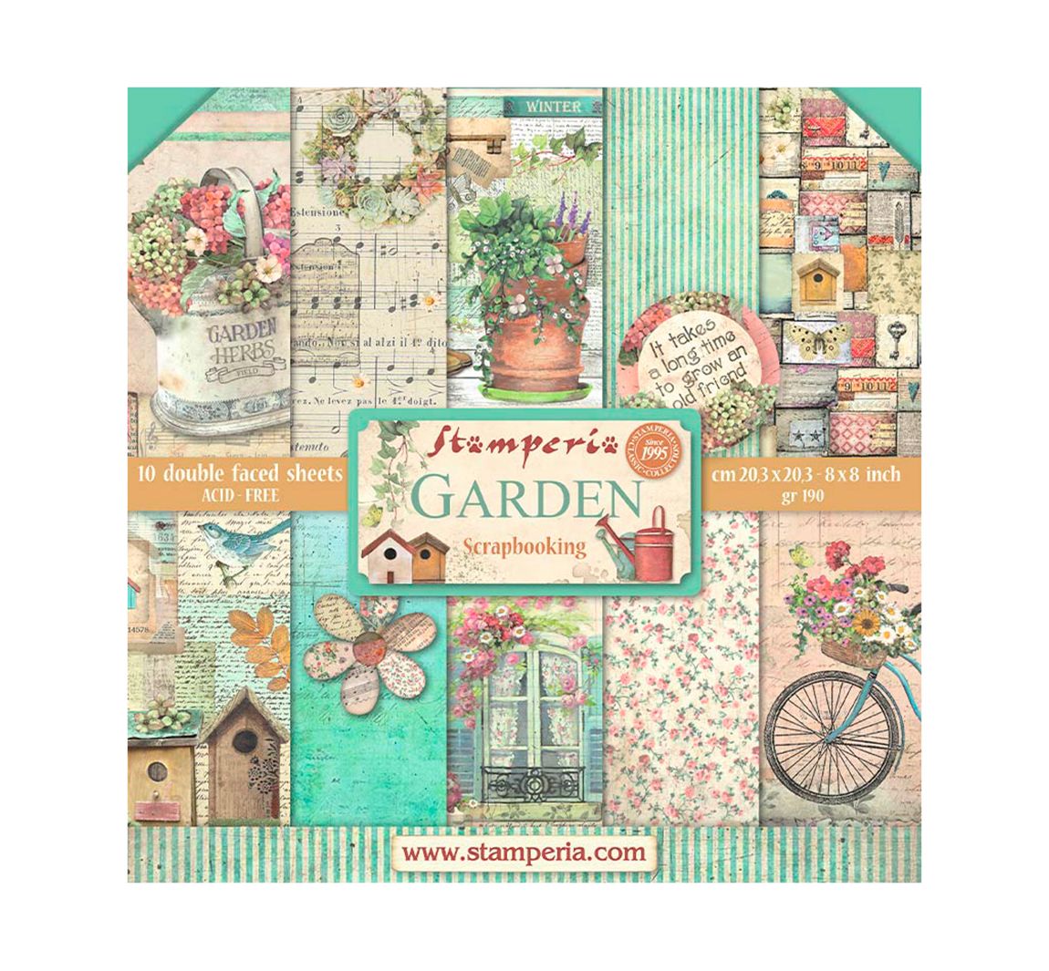 Scrapbooking Pad "Garden"