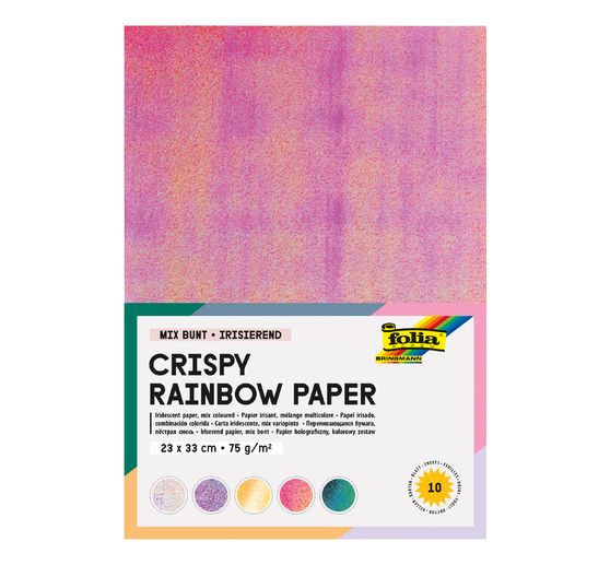 Papier-Mix Irisierend "Crispy Rainbow"