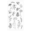 Sizzix Clear Stamps Set "Garden Botanicals"