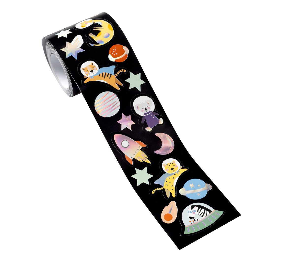 Stickerrolle "Space Safari"