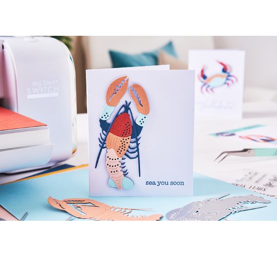 Sizzix Thinlits Stanzschablone "Ocean Critters"