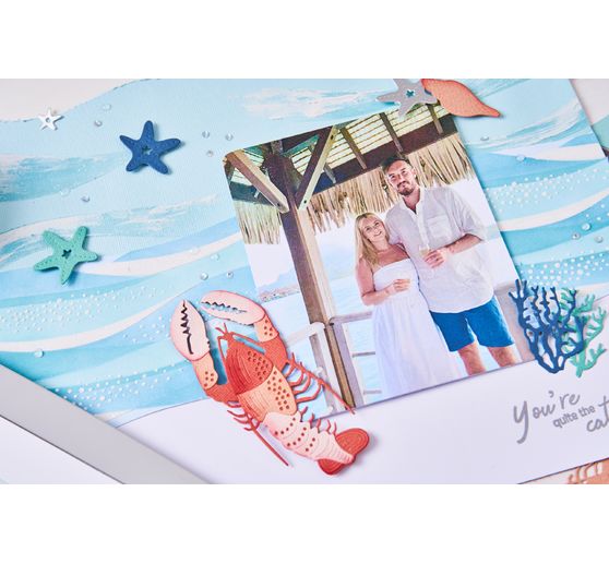 Sizzix Thinlits Stanzschablone "Ocean Critters"