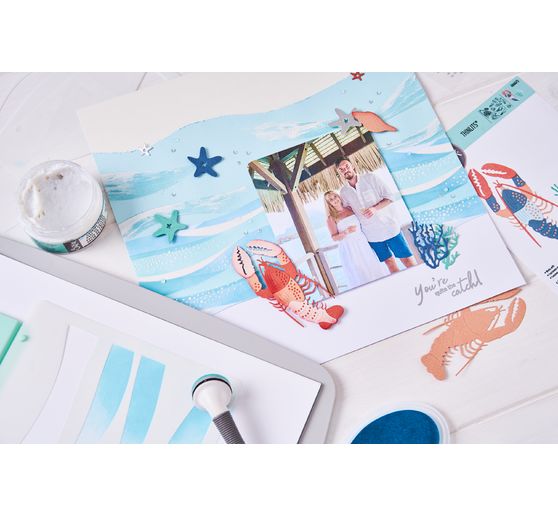Sizzix Thinlits Stanzschablone "Ocean Medley"