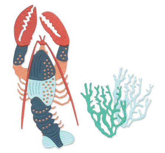 Sizzix Thinlits Stanzschablone "Ocean Critters"