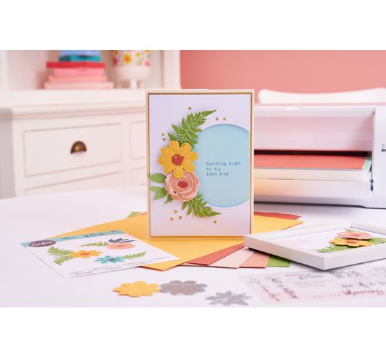 Sizzix Thinlits Stanzschablone "Flowers & Fern"