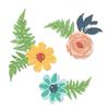 Sizzix Thinlits Stanzschablone "Flowers & Fern"