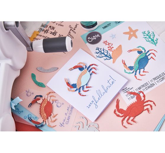 Sizzix Thinlits Stanzschablone "Ocean Medley"