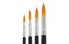 VBS Brush with round tip "BASIC", set of 4