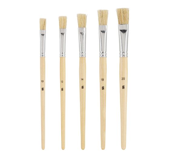 VBS Flachpinsel "NATURE", 5er-Set