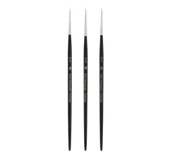 VBS Pinsel-Set Kolinsky-Rotmarder, 3er-Set