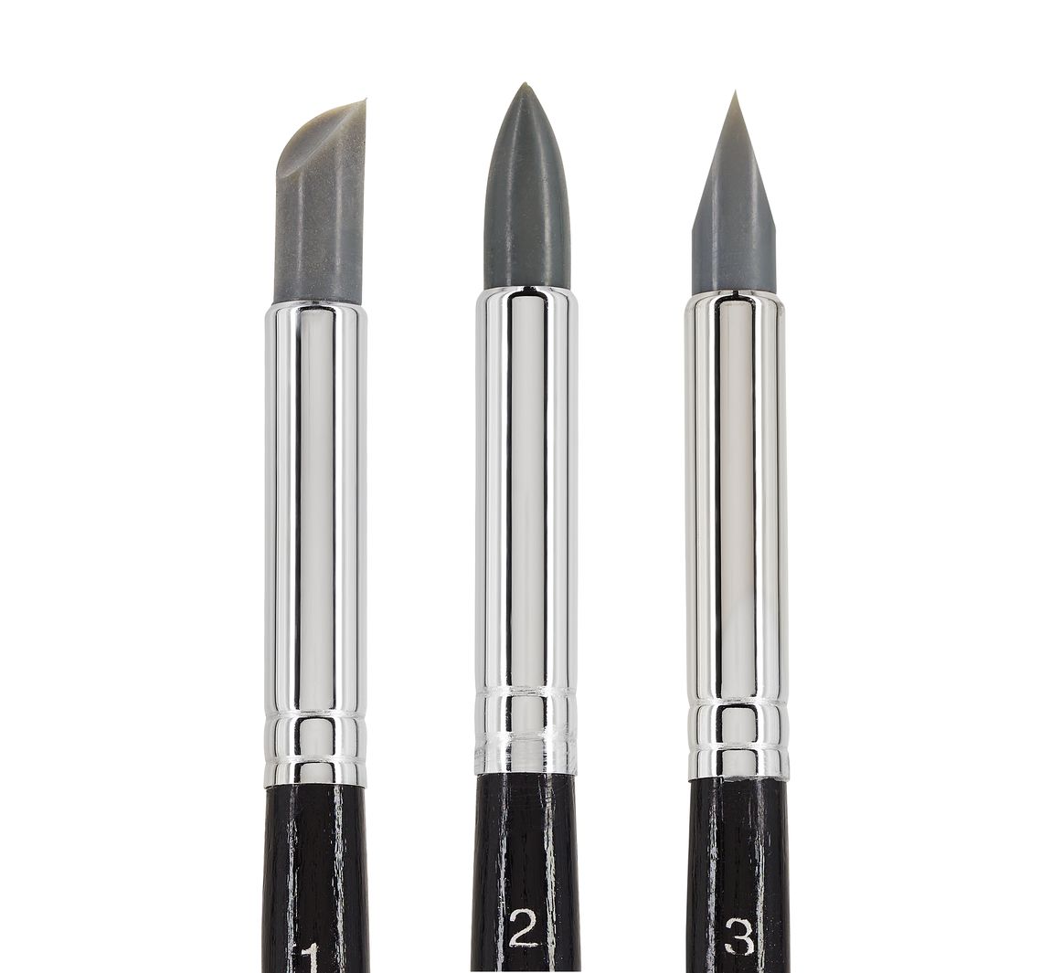 Meyco Silikon-Modellierpinsel Set