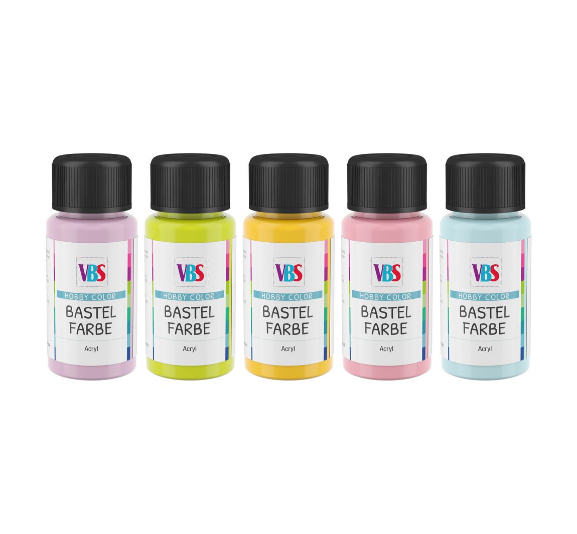 VBS Bastelfarben-Set "Bonbon"