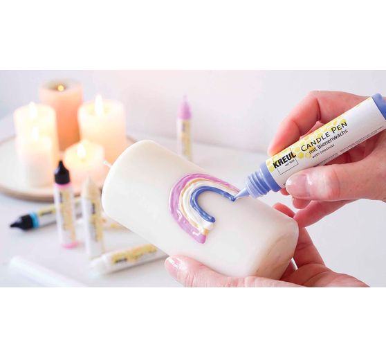KREUL Candle Pen "Hello Baby" 6er-Set