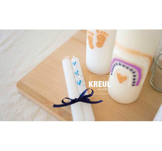 KREUL Candle Pen "Hello Baby" 6er-Set